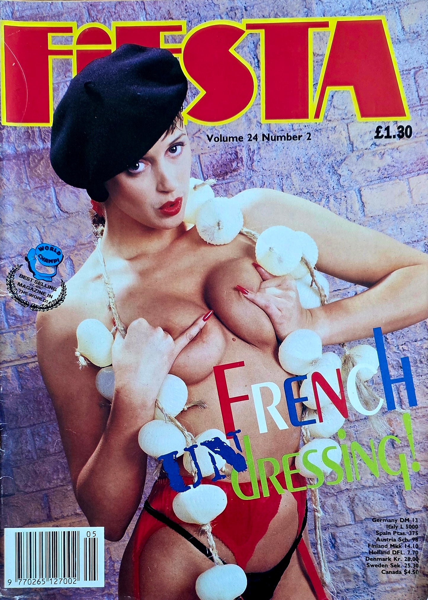 Vintage FIESTA Vol 24 #2 Excellent condition- Men's Adult Glamour