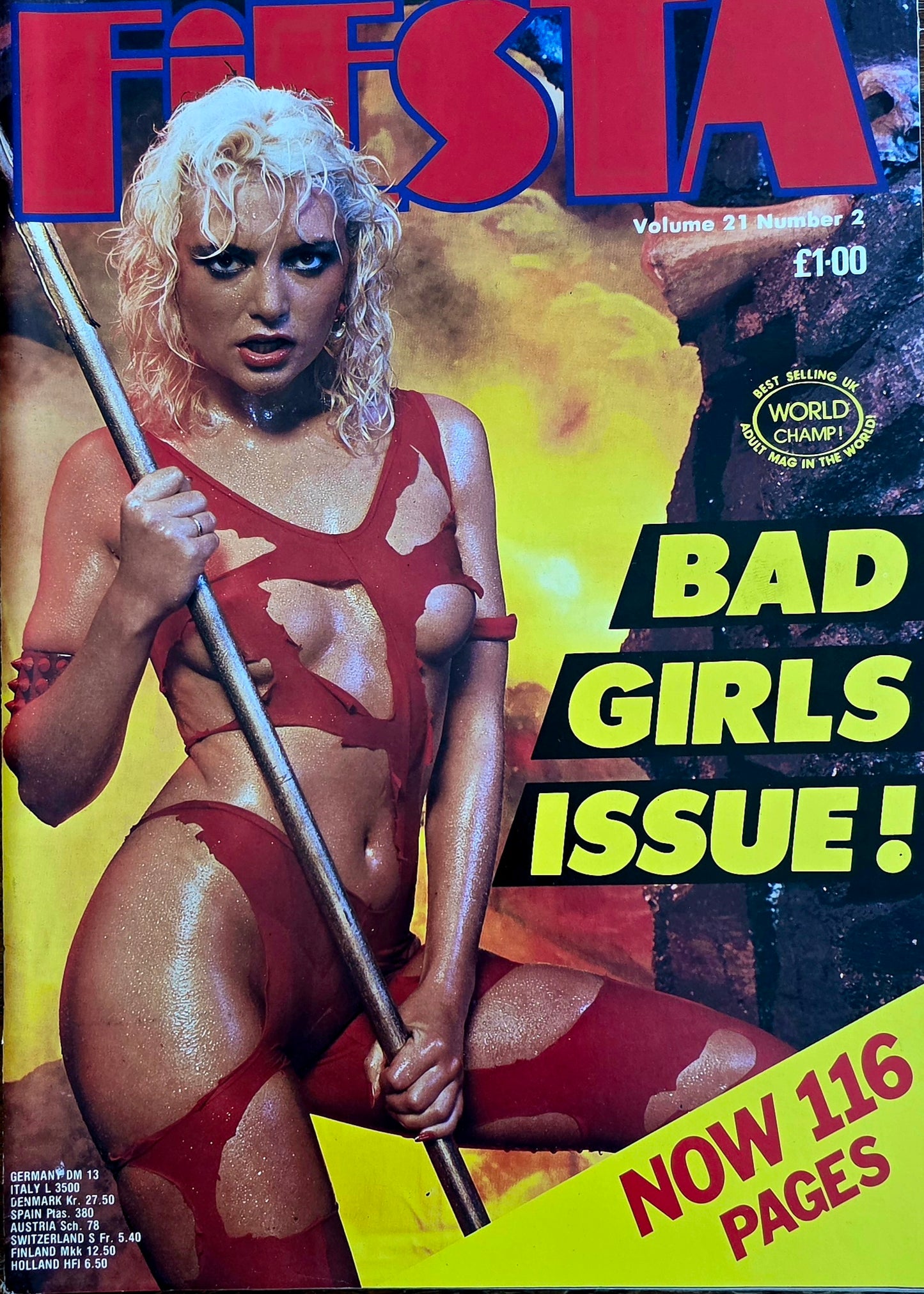 Vintage FIESTA Vol 21 #2 good condition- Men's Adult Glamour