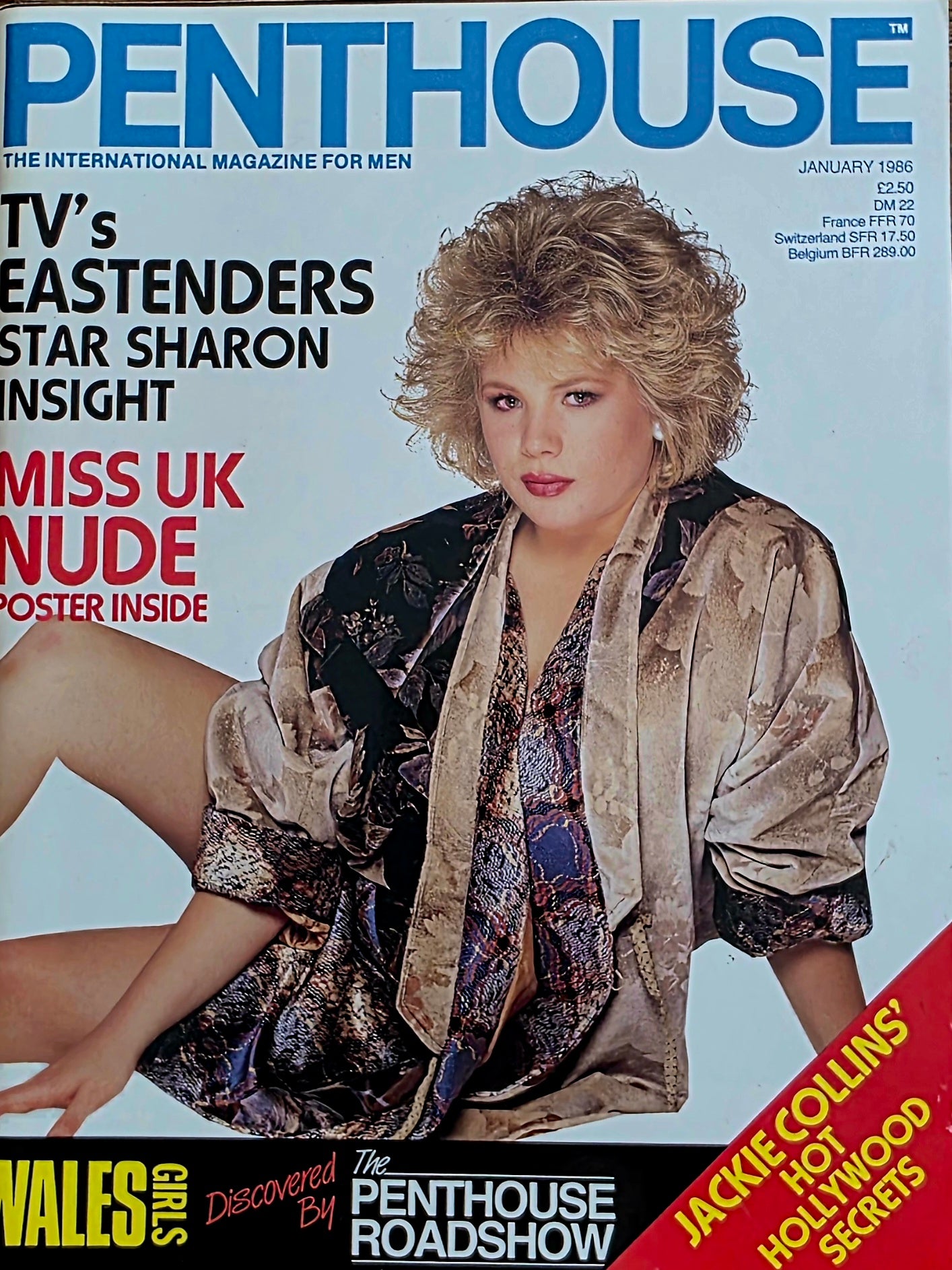 Vintage Penthouse January 86 Very Good condition- Men's Adult Glamour