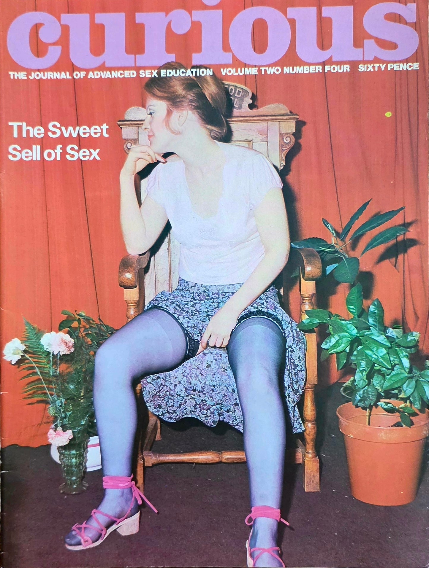 CURIOUS Vol 2 #4 Good condition- Men's/Women's Adult Glamour