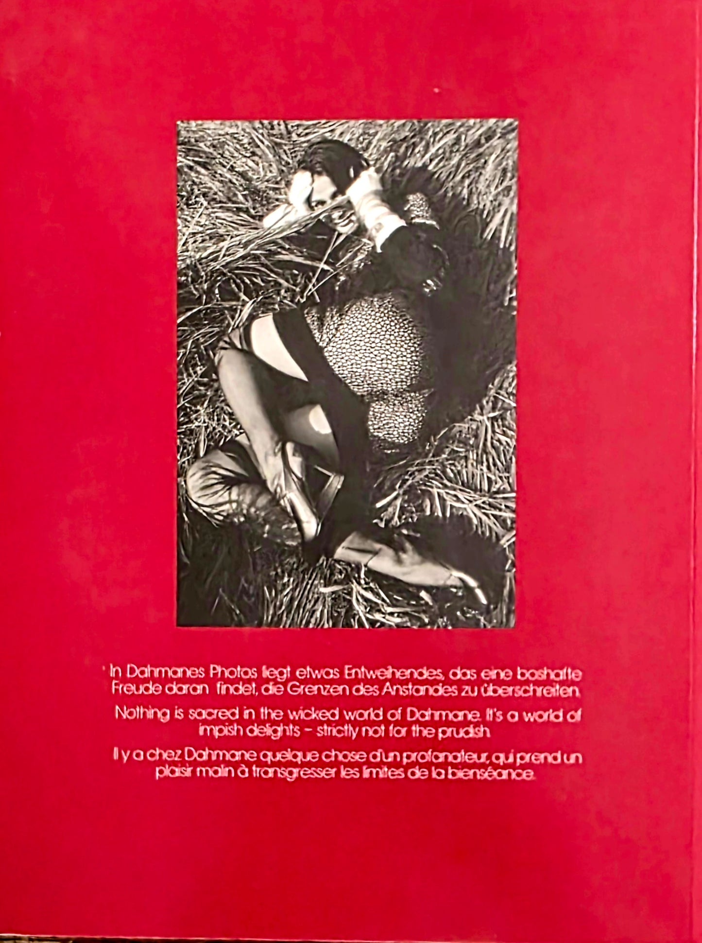 Vintage Book- DAHMANE Photography- Excellent condition- Adult
