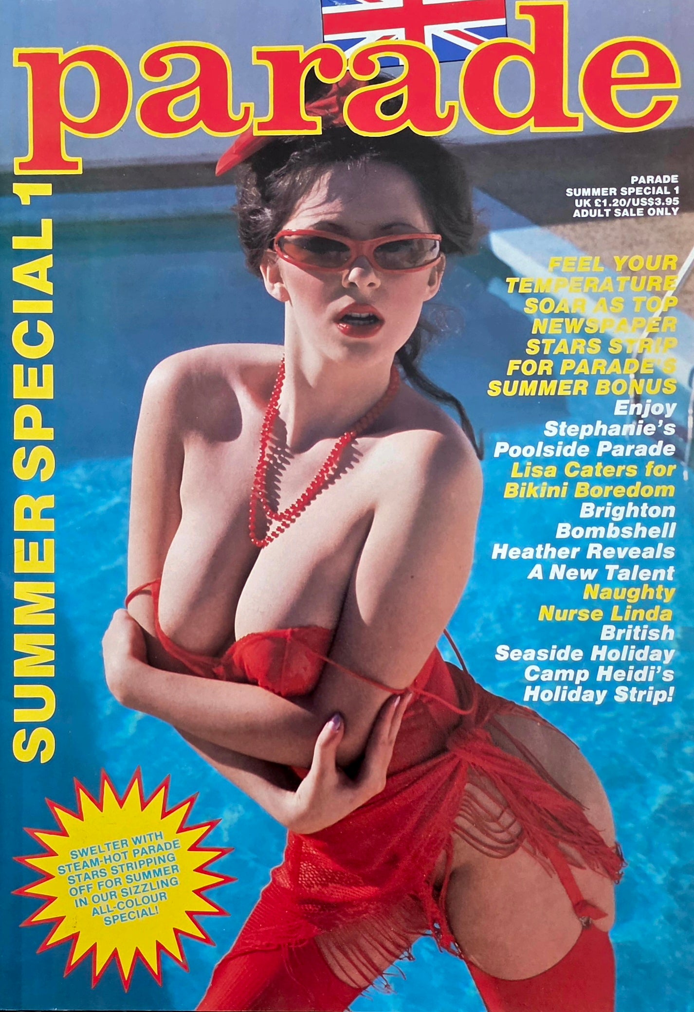 Vintage PARADE SUMMER SPECIAL #1 Excellent condition- Men's Adult Glamour
