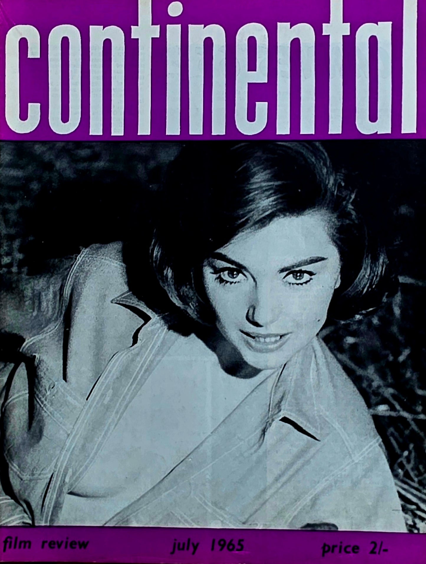 Vintage CONTINENTAL FILM REVIEW July 1965 - Good condition- Film