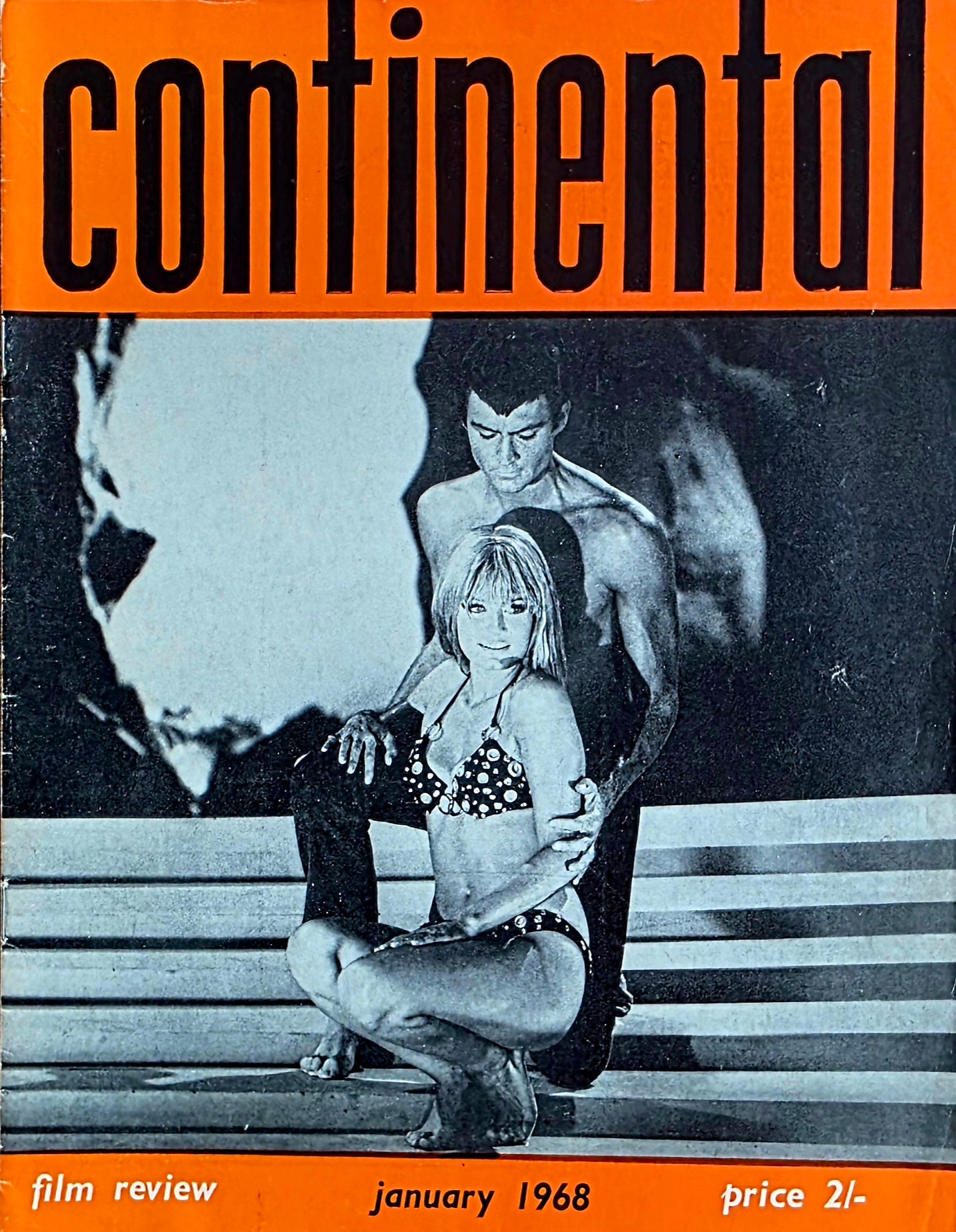 Vintage CONTINENTAL FILM REVIEW January 1968 - Good condition- Film