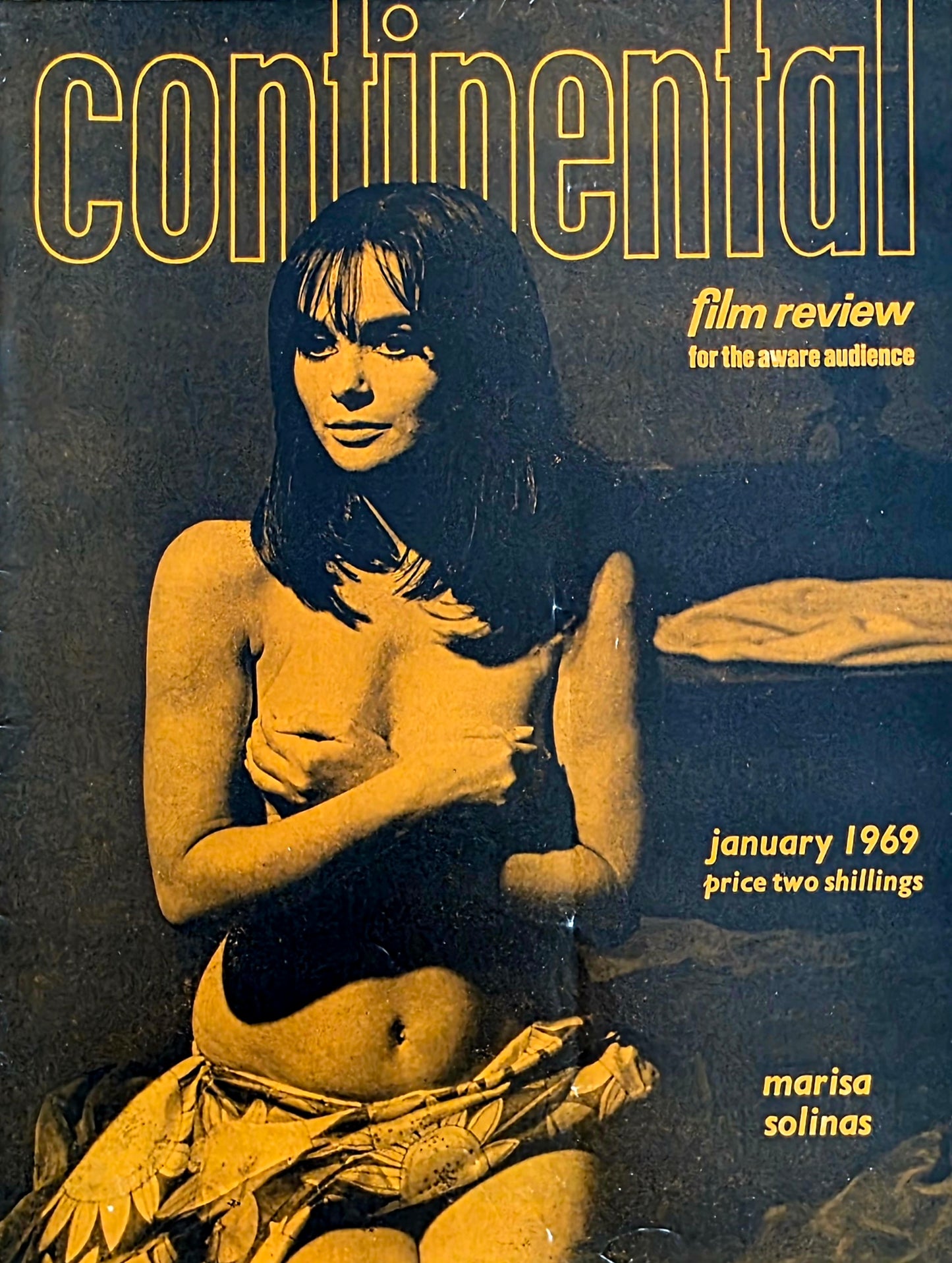 Vintage CONTINENTAL FILM REVIEW January 1969 - Good condition- Film