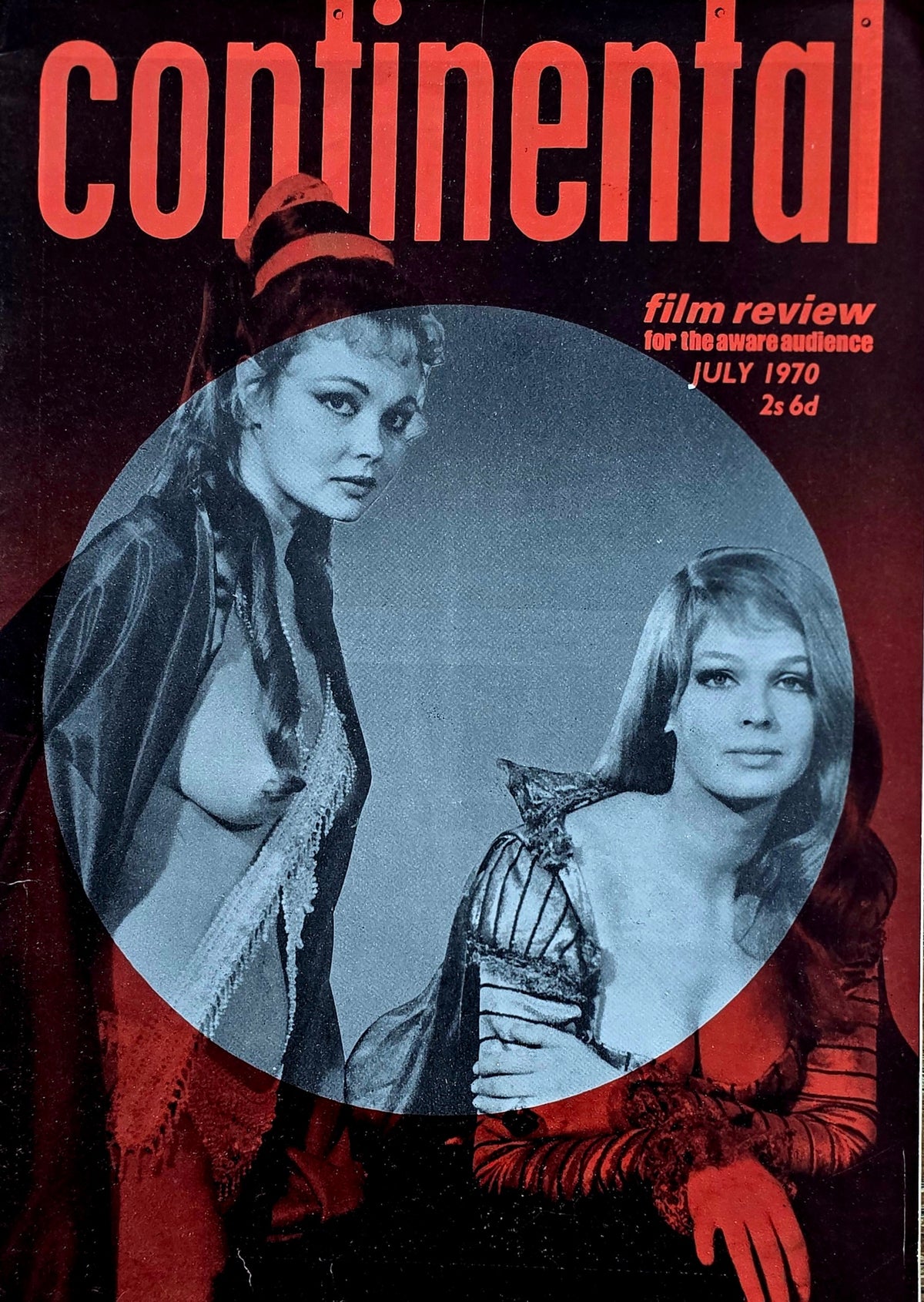 Vintage CONTINENTAL FILM REVIEW July 1970 - Good condition- Film