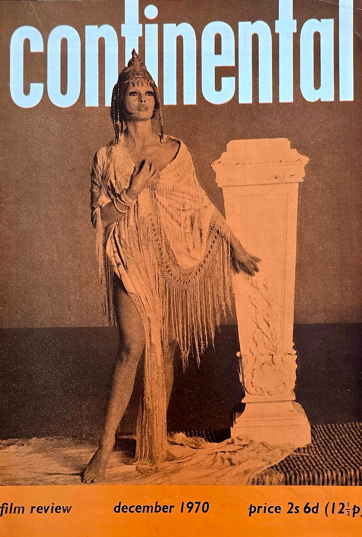 Vintage CONTINENTAL FILM REVIEW December 1970 - Good condition- Film