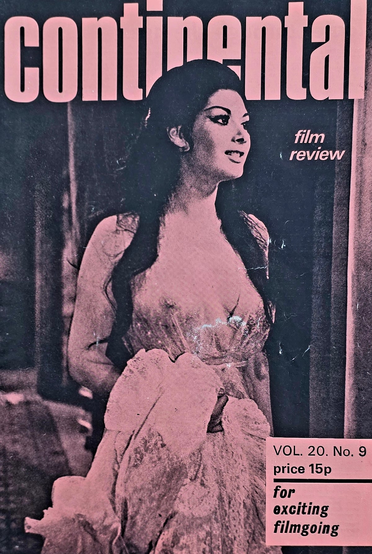 Vintage CONTINENTAL FILM REVIEW Vol 20 #9- Good condition- Film