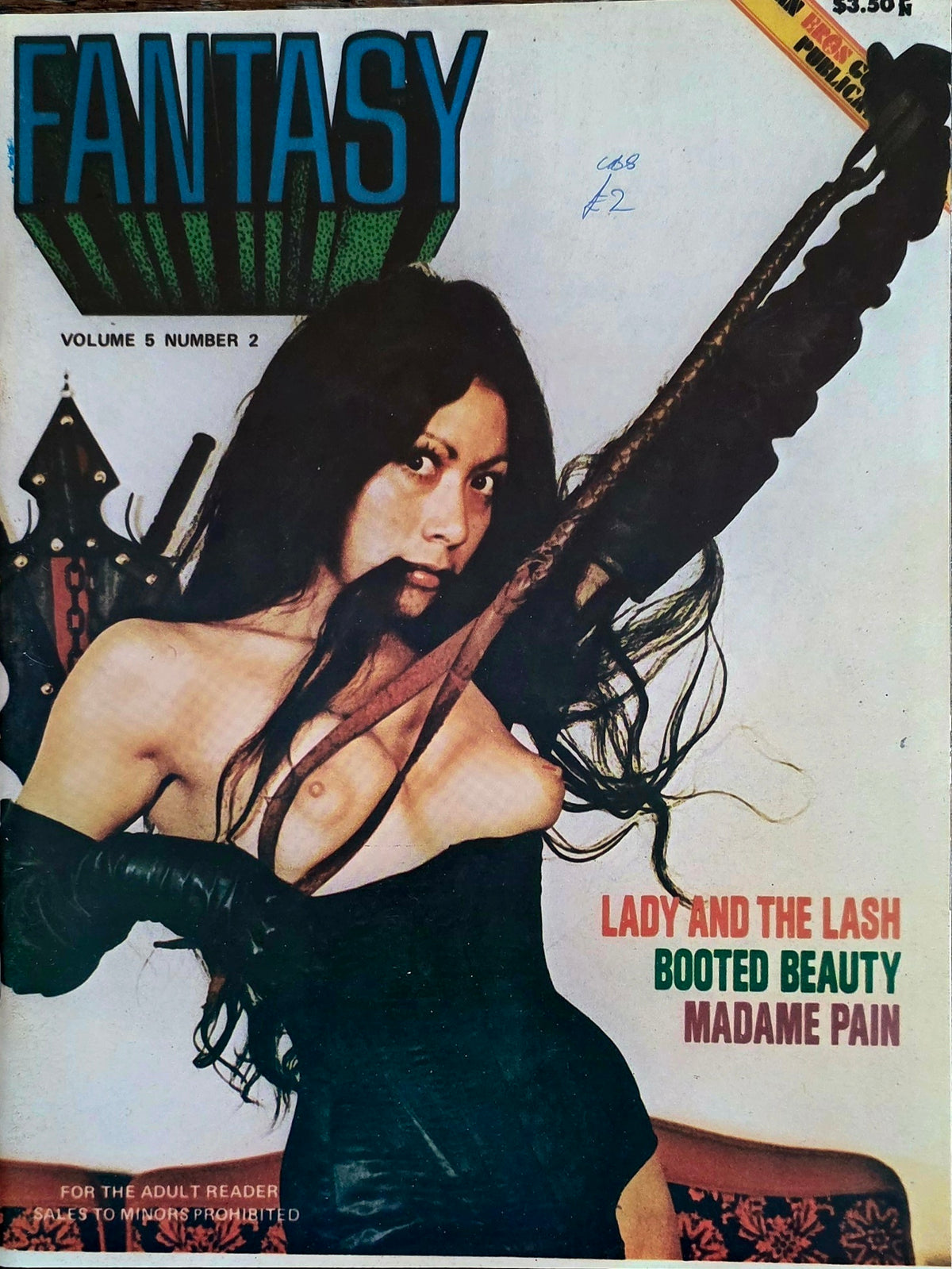 Vintage FANTASY Vol 6 #2 US 1973 Very Good condition- Men's Adult Glamour