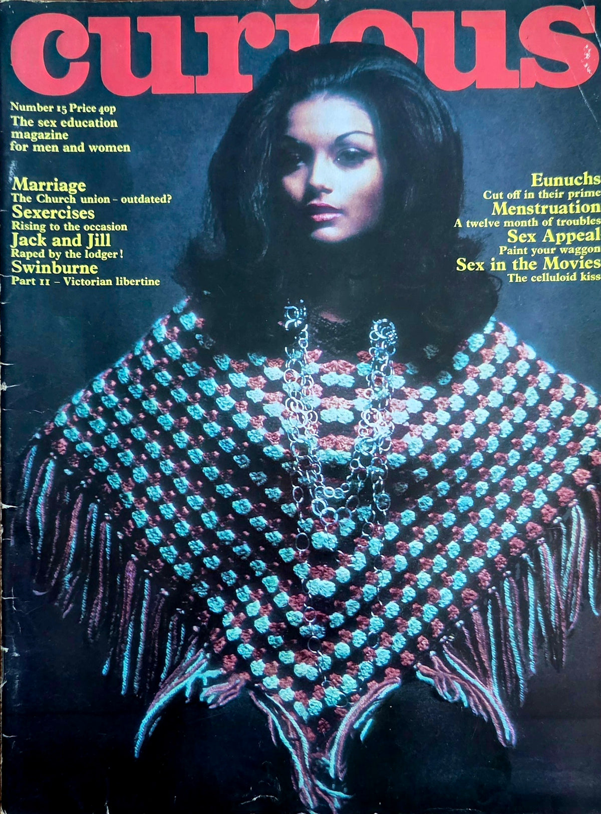 CURIOUS #15 Good condition- Men's/Women's Adult Glamour