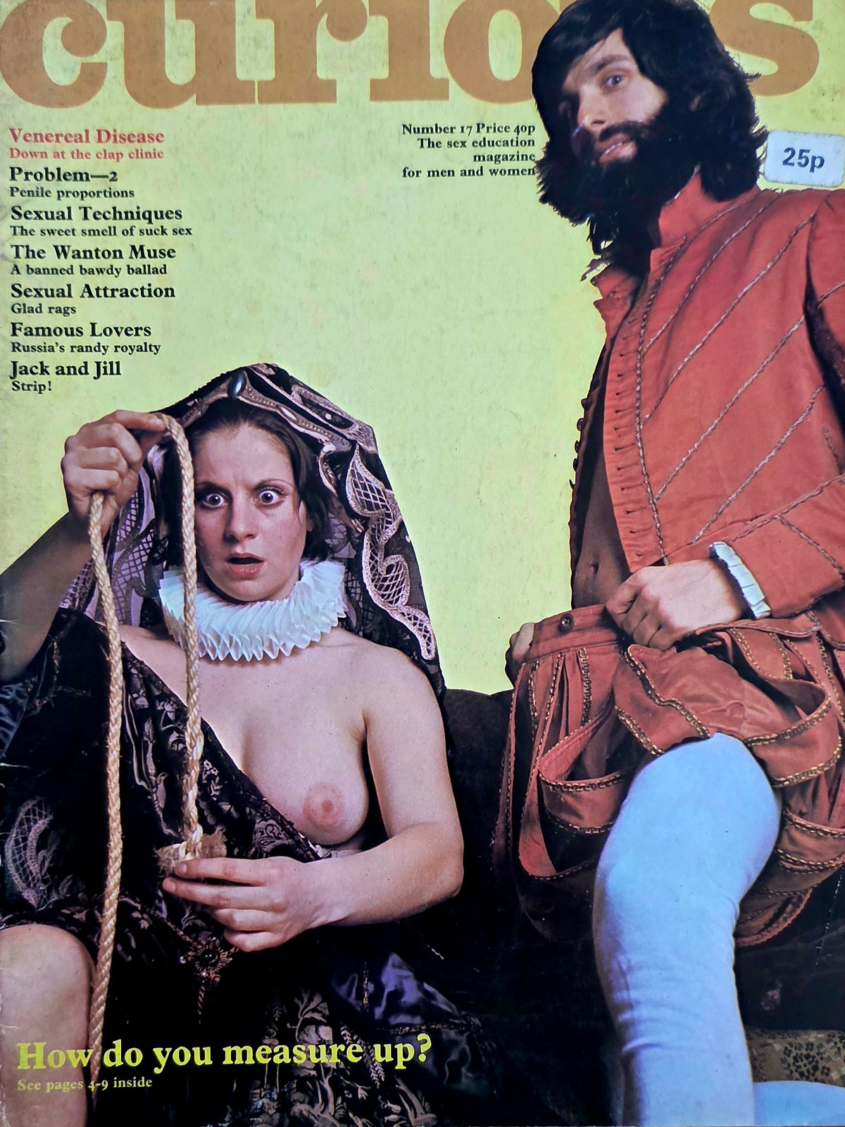 CURIOUS #17 Good condition- Men's/Women's Adult Glamour