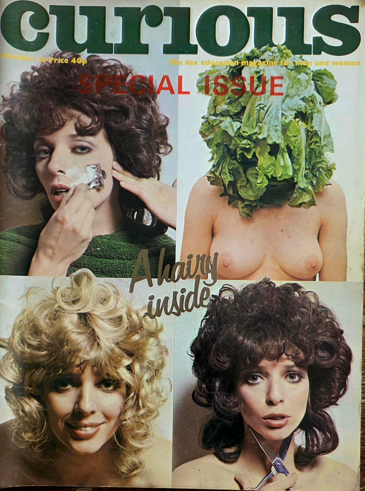 CURIOUS #26 Good condition- Men's/Women's Adult Glamour