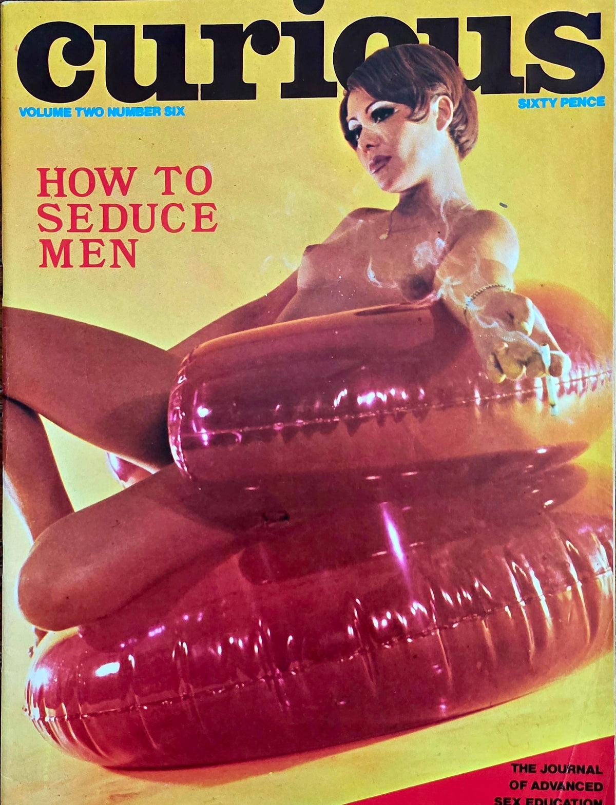 CURIOUS Vol 2 #6 Good condition- Men's/Women's Adult Glamour