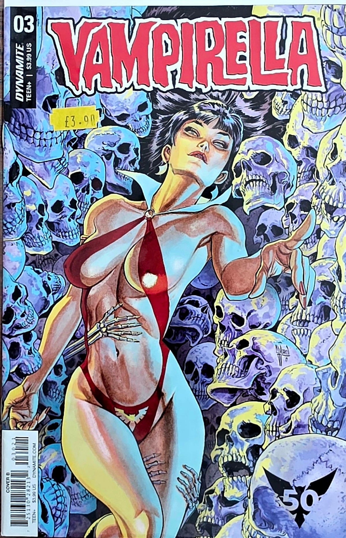 Vintage Vampirella #3 Variant Cover Excellent condition- Comic Graphic Magazine
