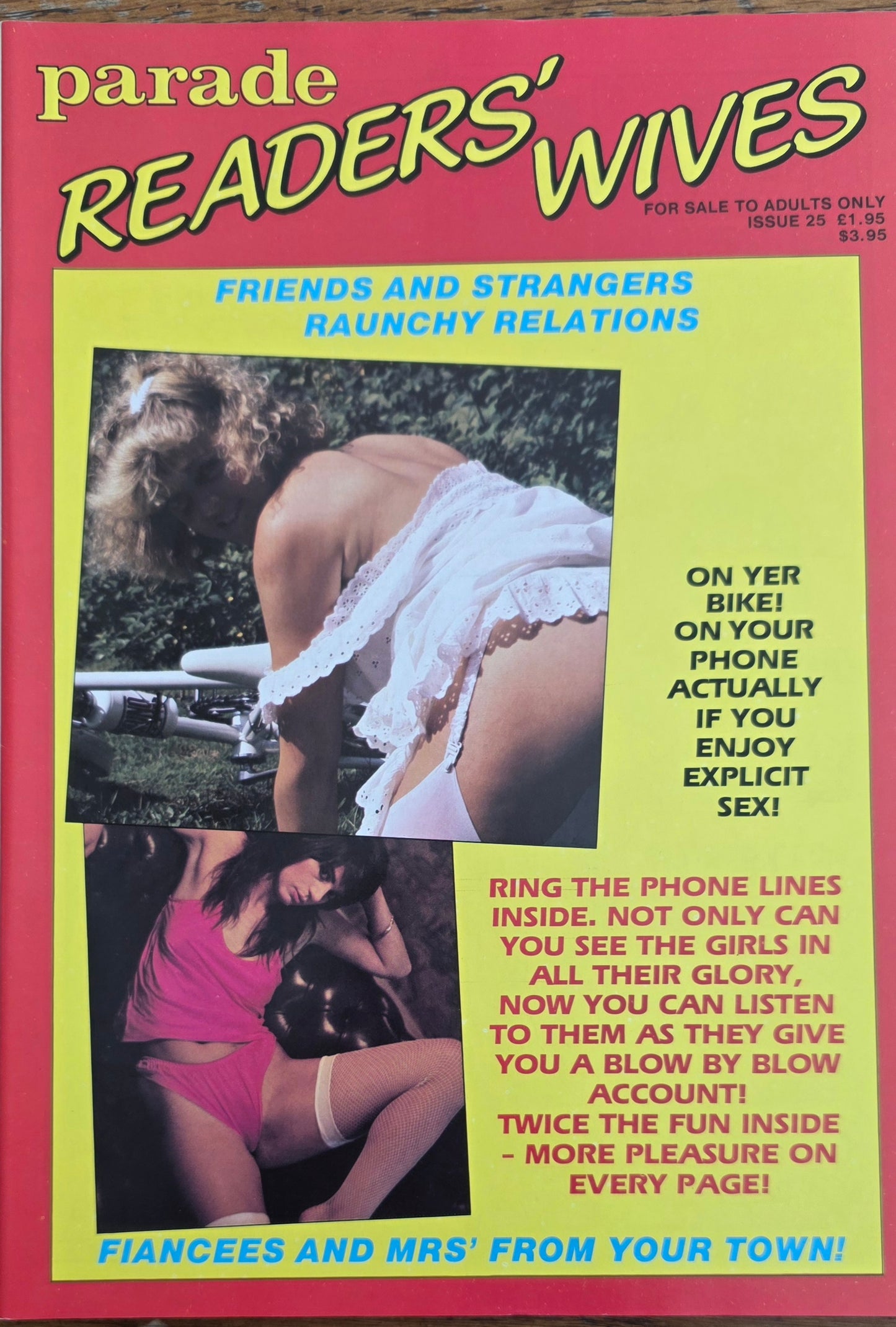 Vintage Parade Readers Wives no.25 Excellent condition- Men's Adult Glamour