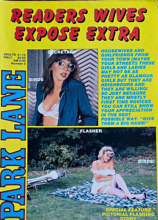 Vintage Park Lane READERS WIVES Expose Extra no.2  Excellent condition- Men's Adult Glamour (Copy)