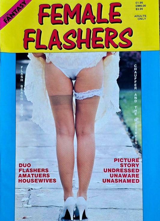 Vintage Adult Fantasy FEMALE FLASHERS Excellent condition- Men's Adult Glamour
