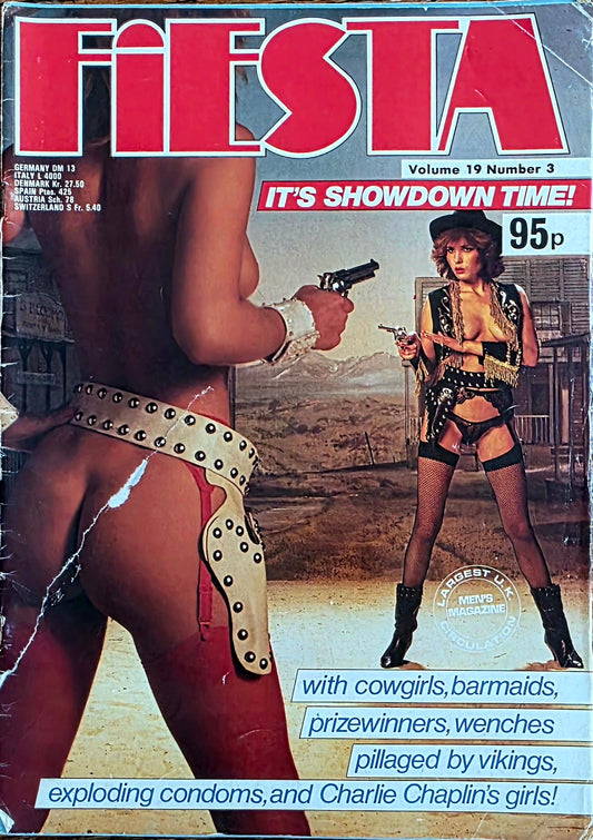 Vintage Fiesta vol 19 #3  good condition- Men's Adult Glamour