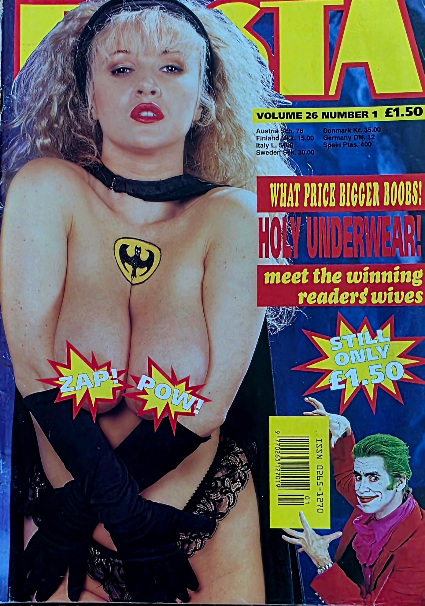 Vintage FIESTA vol 26 #1  good condition- Men's Adult Glamour