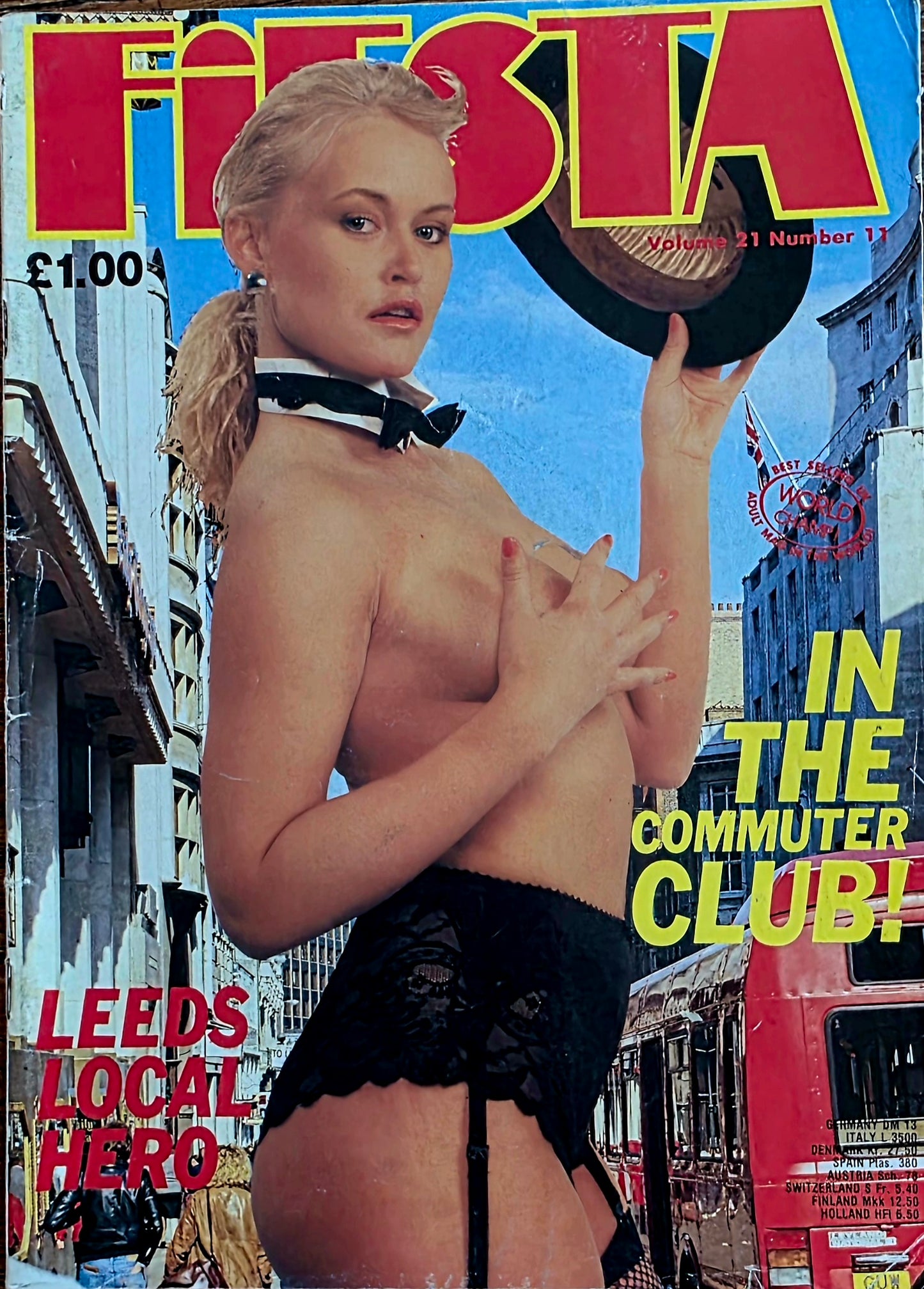 Vintage FIESTA Vol 21 #11  good condition- Men's Adult Glamour