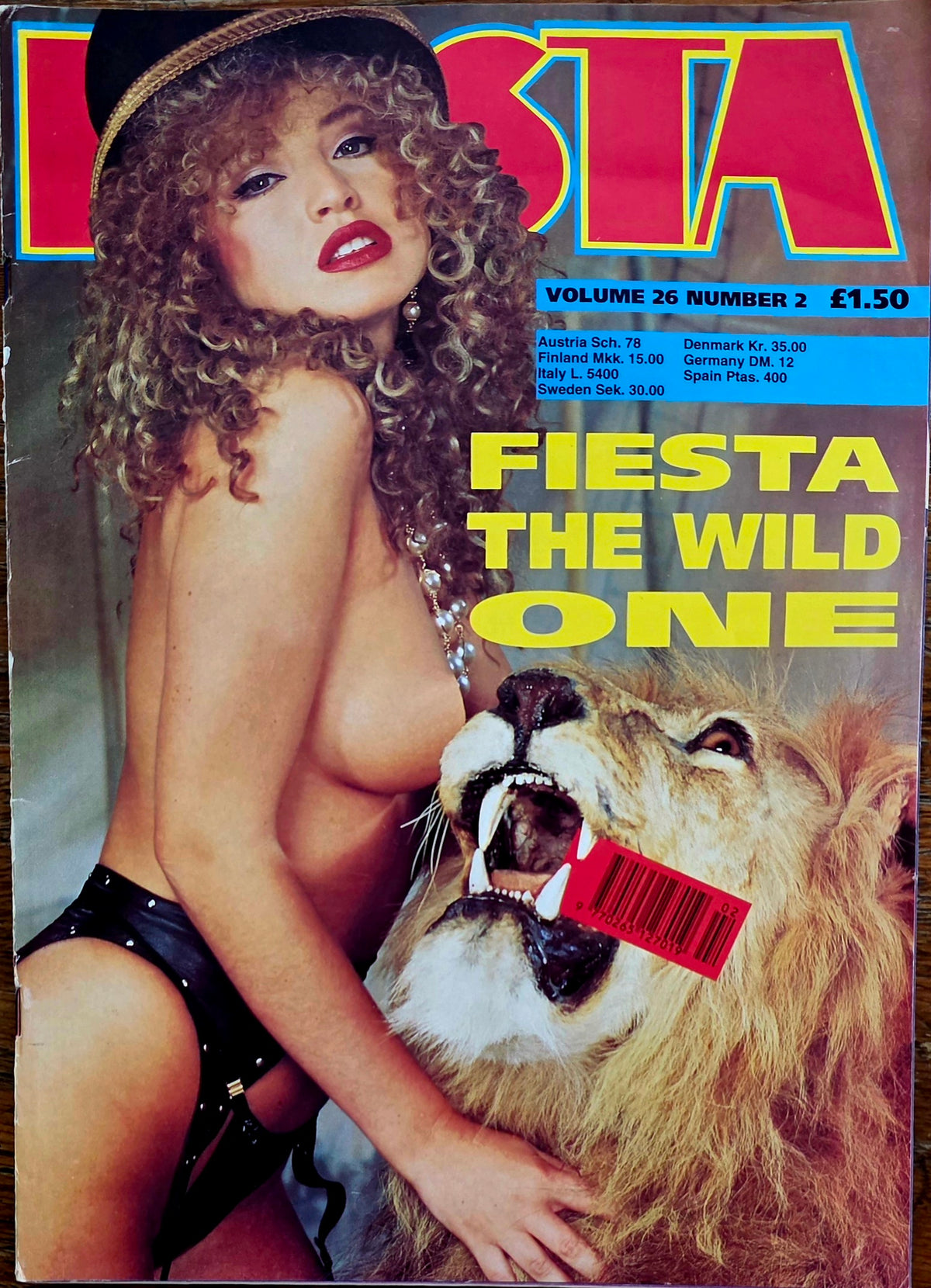 Vintage FIESTA Vol 26 #2 Excellent condition- Men's Adult Glamour