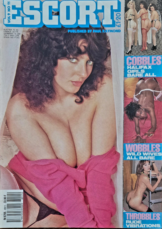 Vintage ESCORT Vol 9 #11 Excellent condition- Men's Adult Glamour