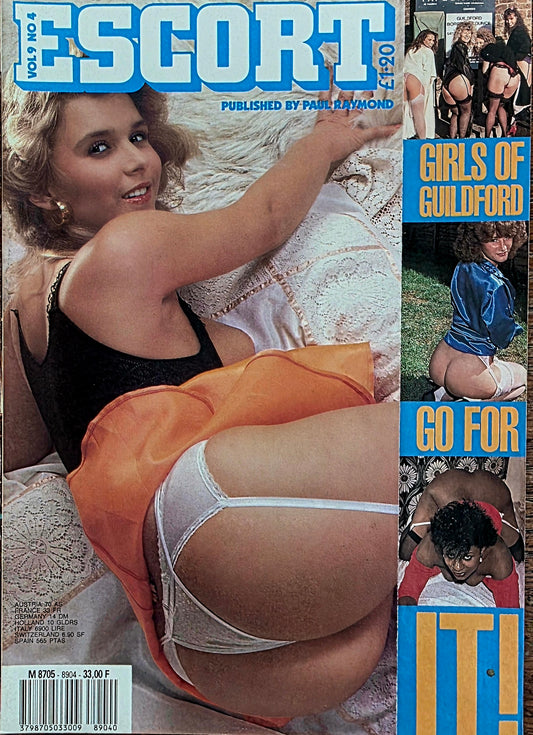 Vintage ESCORT Vol 9 #4 Excellent condition- Men's Adult Glamour