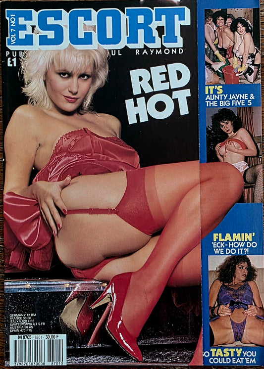 Vintage ESCORT Vol 7 #1 Excellent condition- Men's Adult Glamour