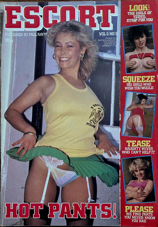 Vintage ESCORT Vol 5 #11 Good condition- Men's Adult Glamour
