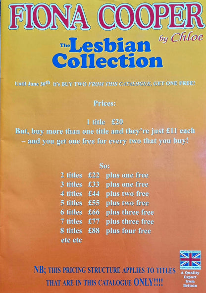 Fiona Cooper by Chloe Lesbian CollectionExcellent condition- Men's Adult Glamour