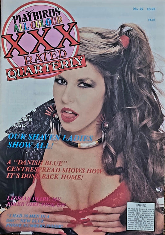 PLAYBIRDS All Colour XXX rated quarterly #55 Excellent condition-Vintage Men's Adult Glamour