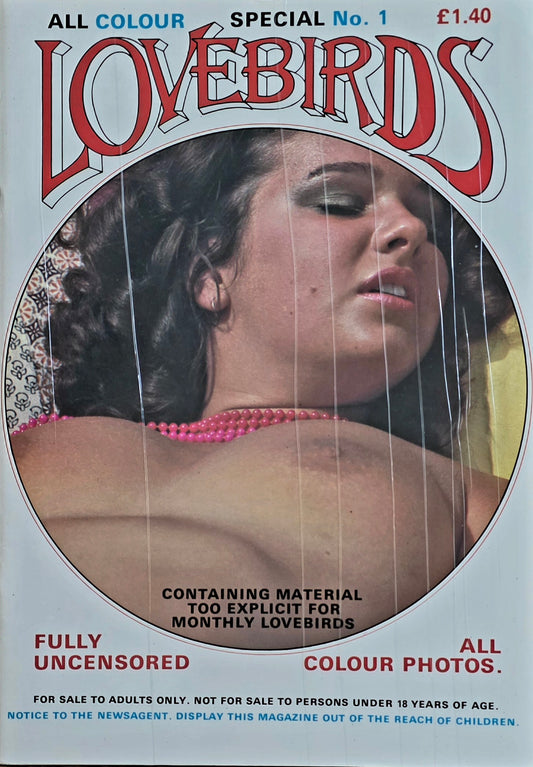 LOVEBIRDS All Colour Special  #1 Excellent condition-Vintage Men's Adult Glamour