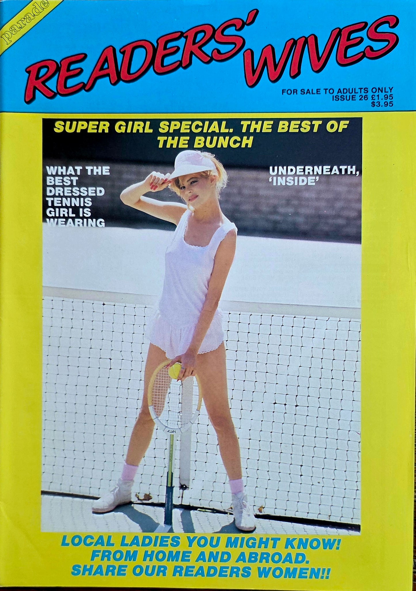 Vintage Parade READERS WIVES #26 Excellent condition- Men's Adult Erotic Glamour