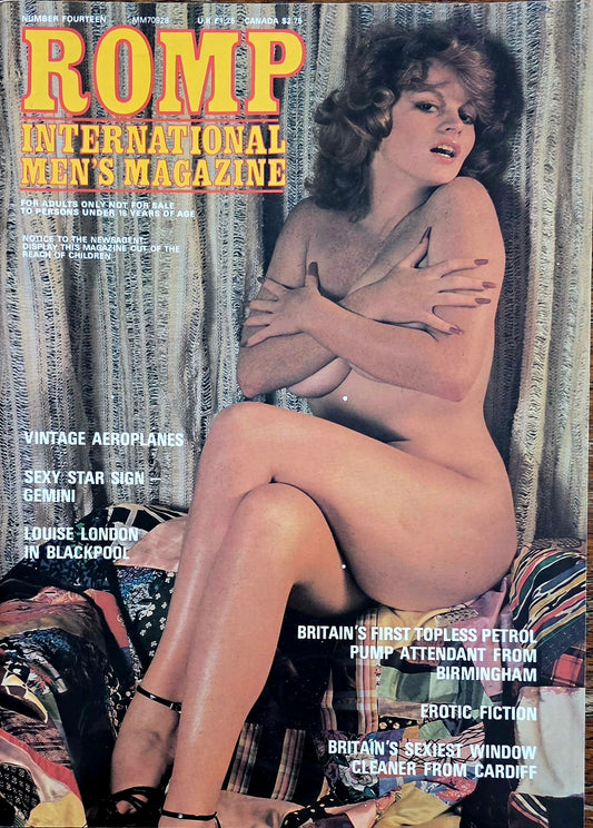 Vintage ROMP # 14 Excellent condition- Men's Adult Erotic Glamour