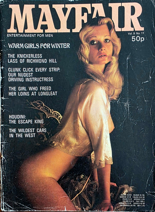 Vintage Mayfair Vol 11 #2 Good condition- Men's Adult Glamour