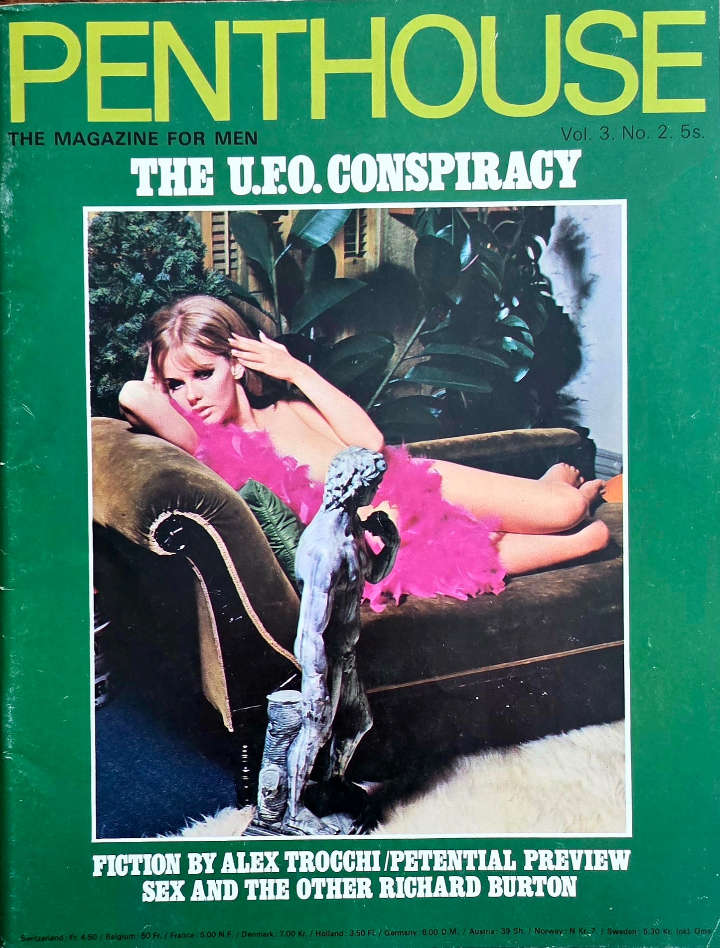 Vintage Penthouse Vol 3 #2 Very Good condition- Men's Adult Glamour