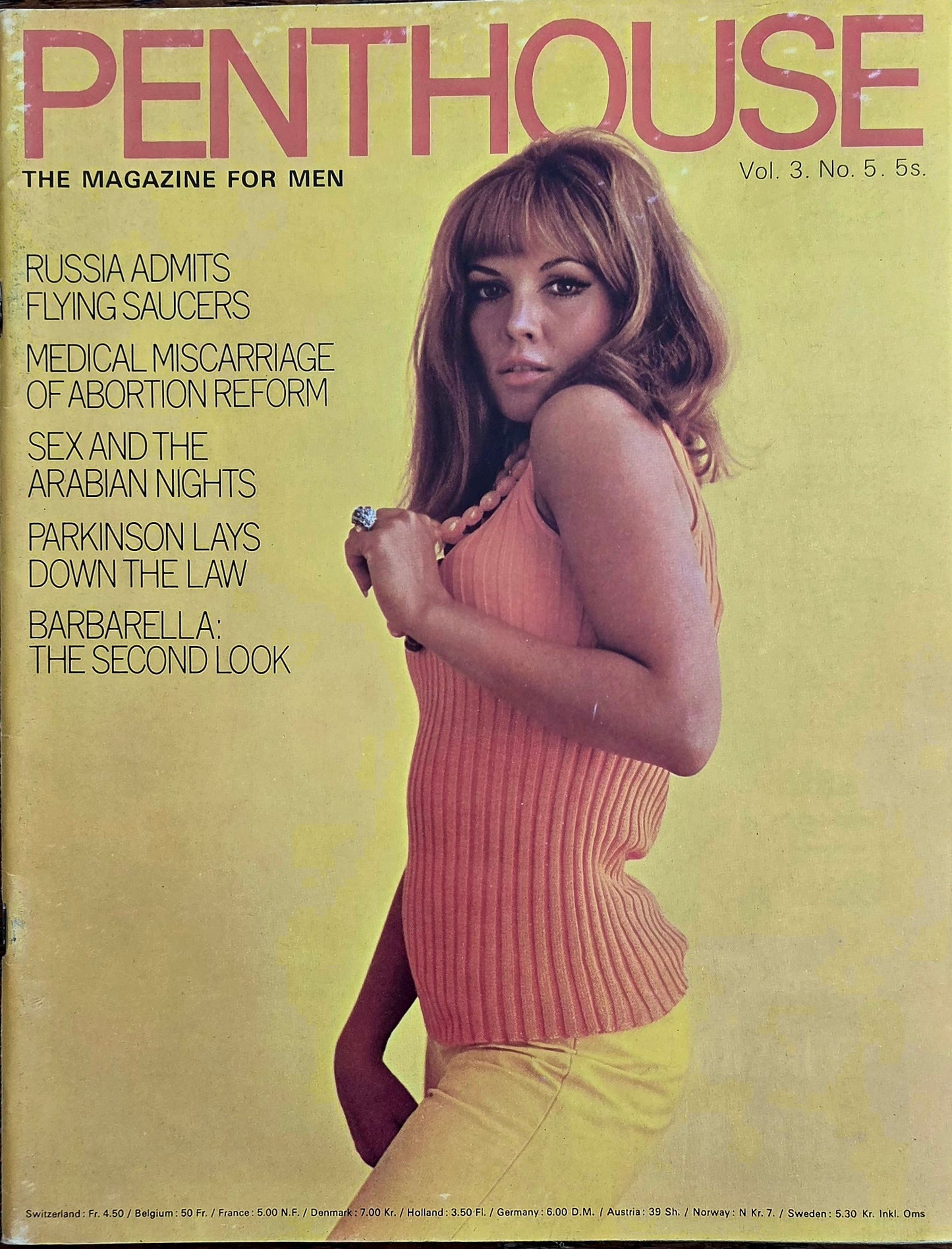 Vintage Penthouse Vol 3 #5 Very Good condition- Men's Adult Glamour