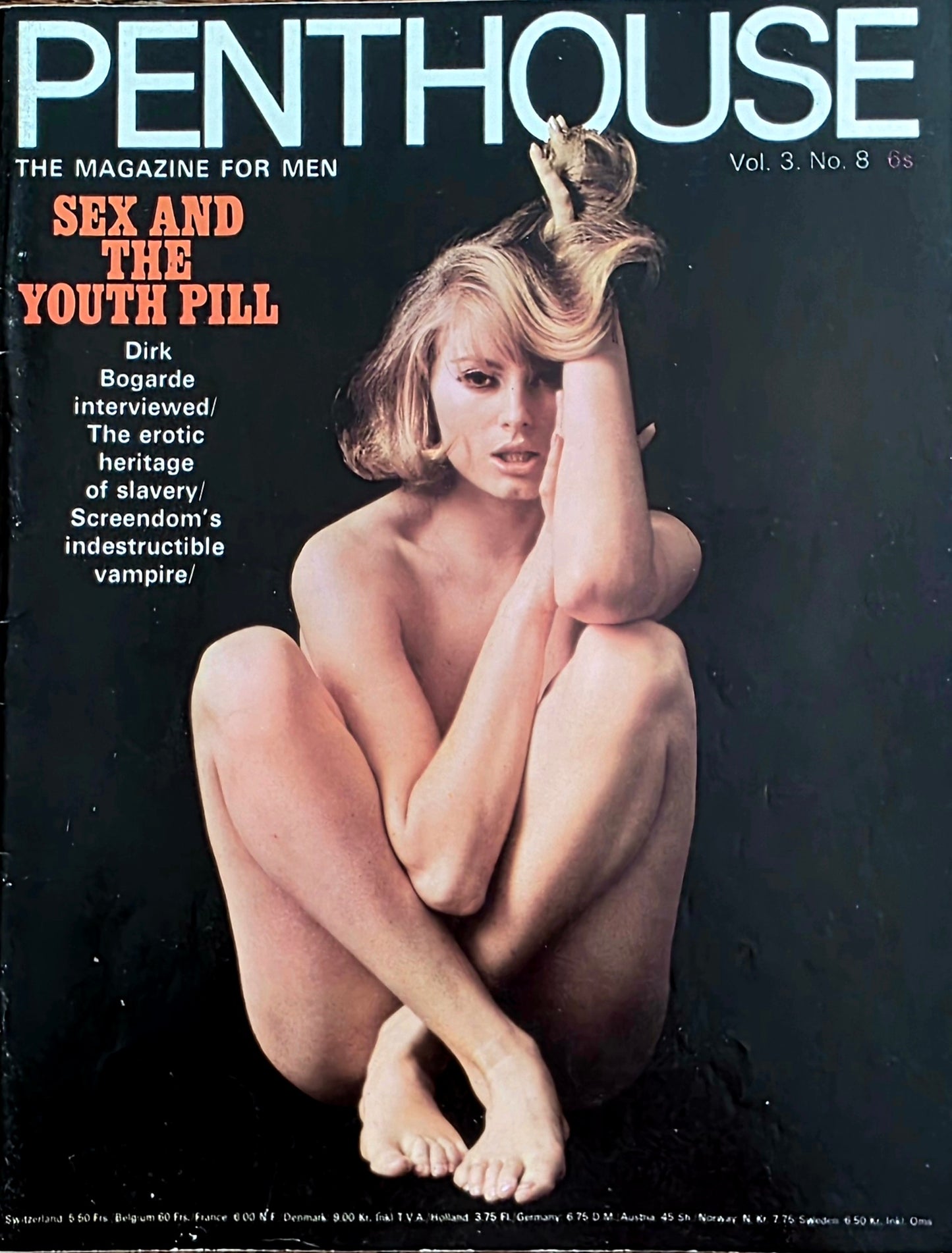Vintage Penthouse Vol 3 #8 Very Good condition- Men's Adult Glamour