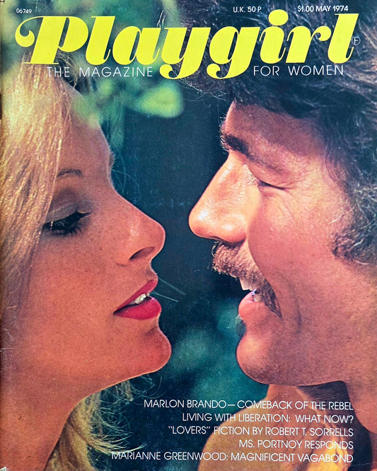 Vintage PLAYGIRL May 1974 Very Good condition- Men's Adult Glamour