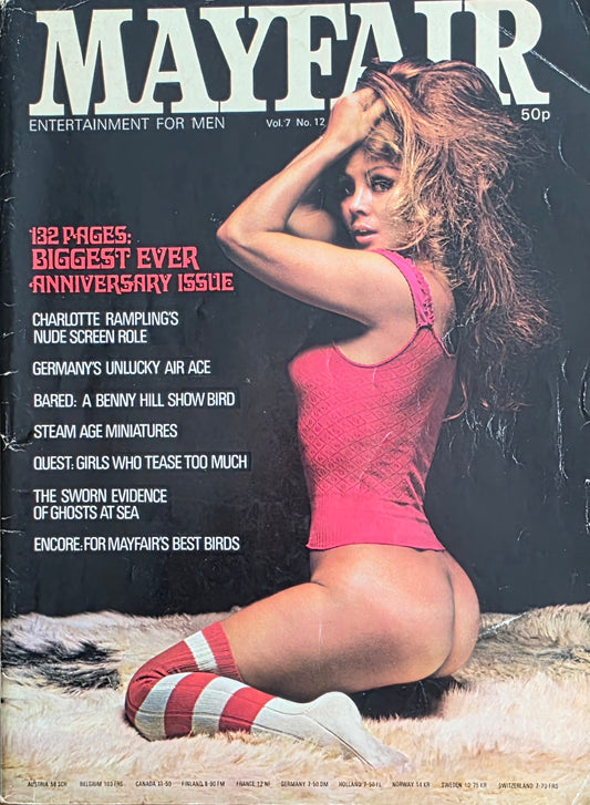 Vintage Mayfair Vol 7 #12 Good condition- Men's Adult Glamour
