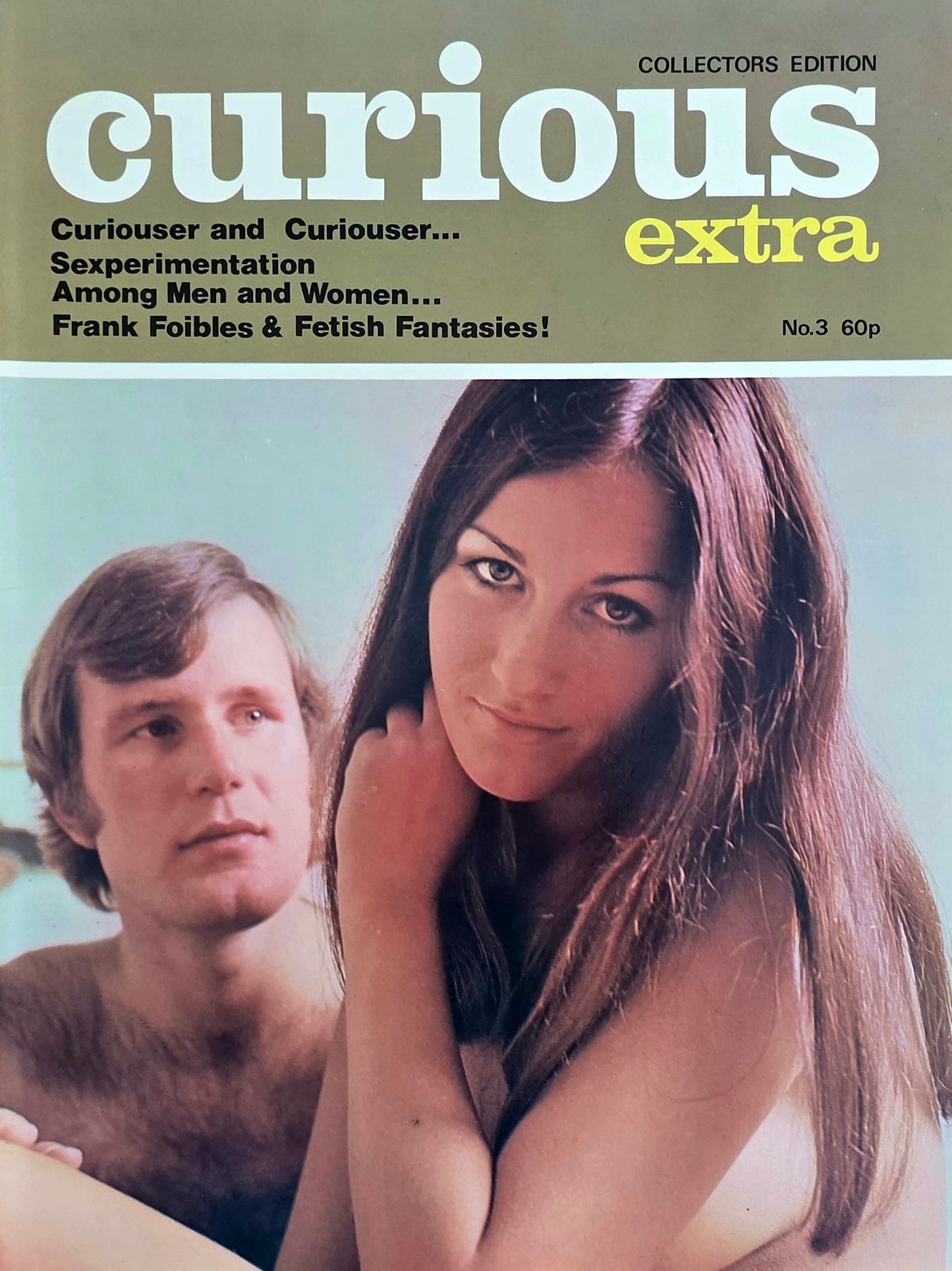 CURIOUS EXTRA #3 Excellent condition- Men's/Women's Adult Glamour
