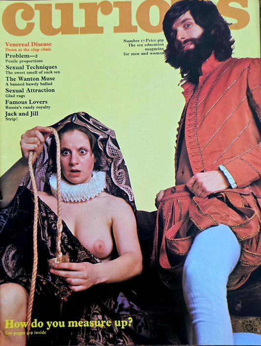 CURIOUS #17 Good condition- Men's/Women's Adult Glamour