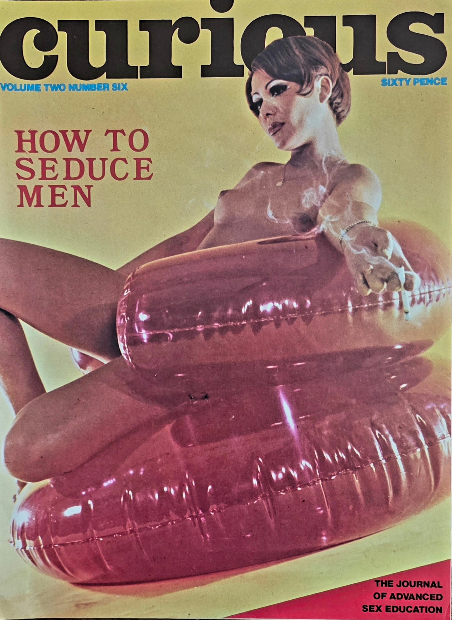 CURIOUS Vol 2 #6 Good condition- Men's/Women's Adult Glamour