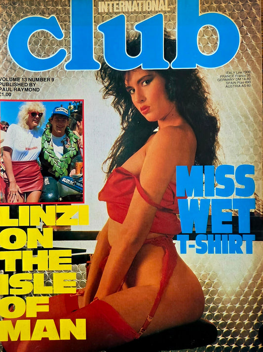 Vintage CLUB International vol 13 #9 Very good condition- Men's Adult Glamour