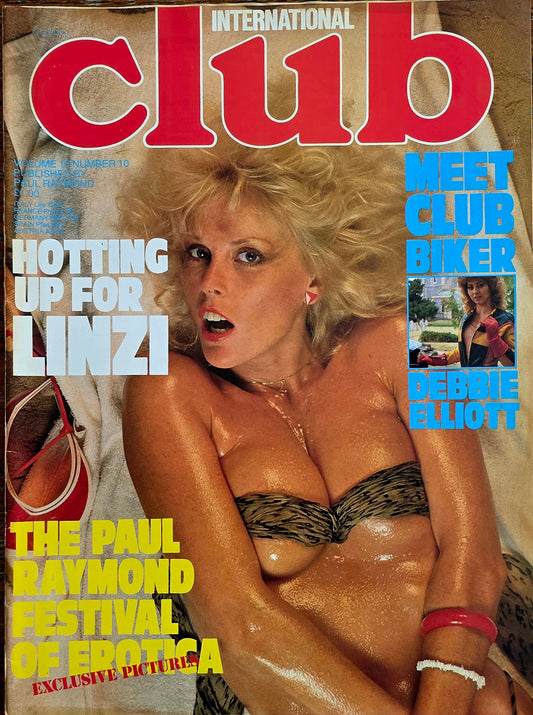 Vintage CLUB International vol 13 #10 Very good condition- Men's Adult Glamour