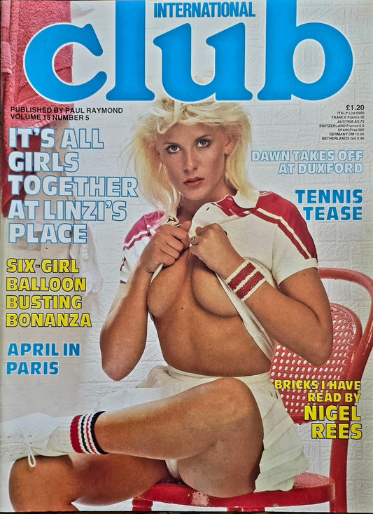 Vintage CLUB International vol 15 #5 Excellent condition- Men's Adult Glamour