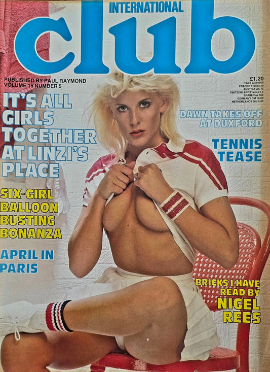 Vintage CLUB International vol 15 #5 Excellent condition- Men's Adult Glamour
