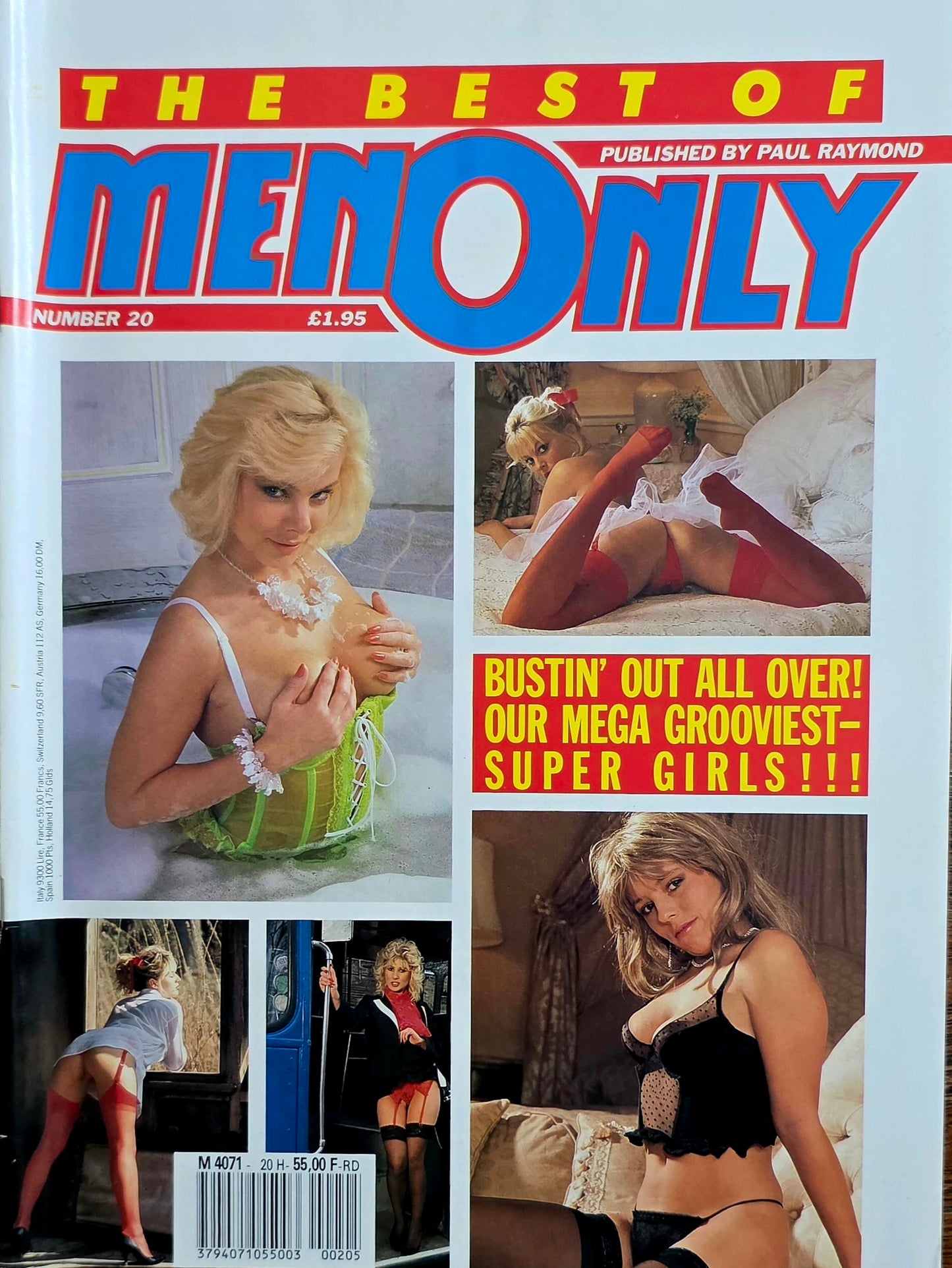 Vintage Best of MEN ONLY #20 Excellent condition- Men's Adult Glamour
