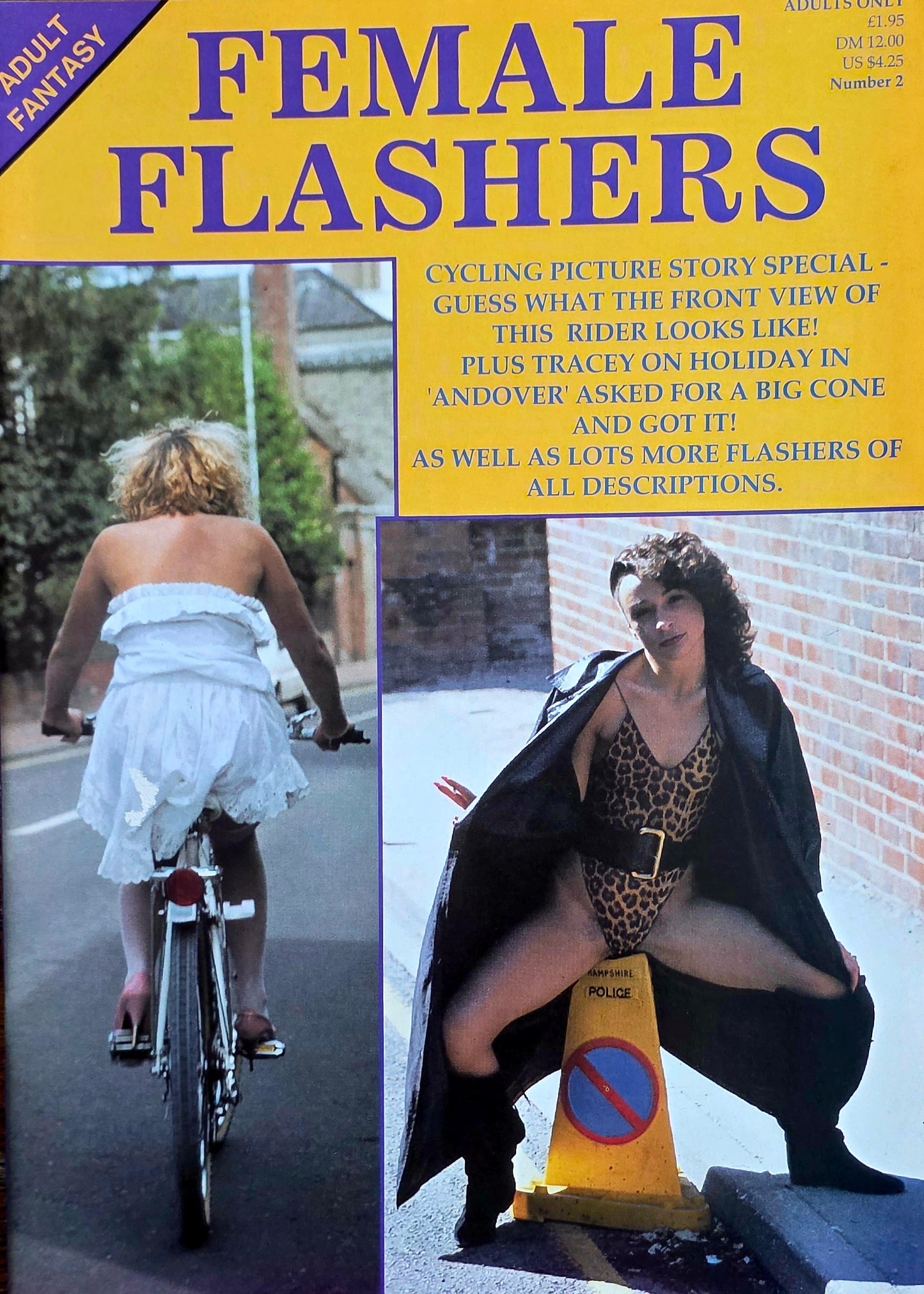 Vintage Adult Fantasy FEMALE FLASHERS 2 Excellent condition- Men's Adult Glamour