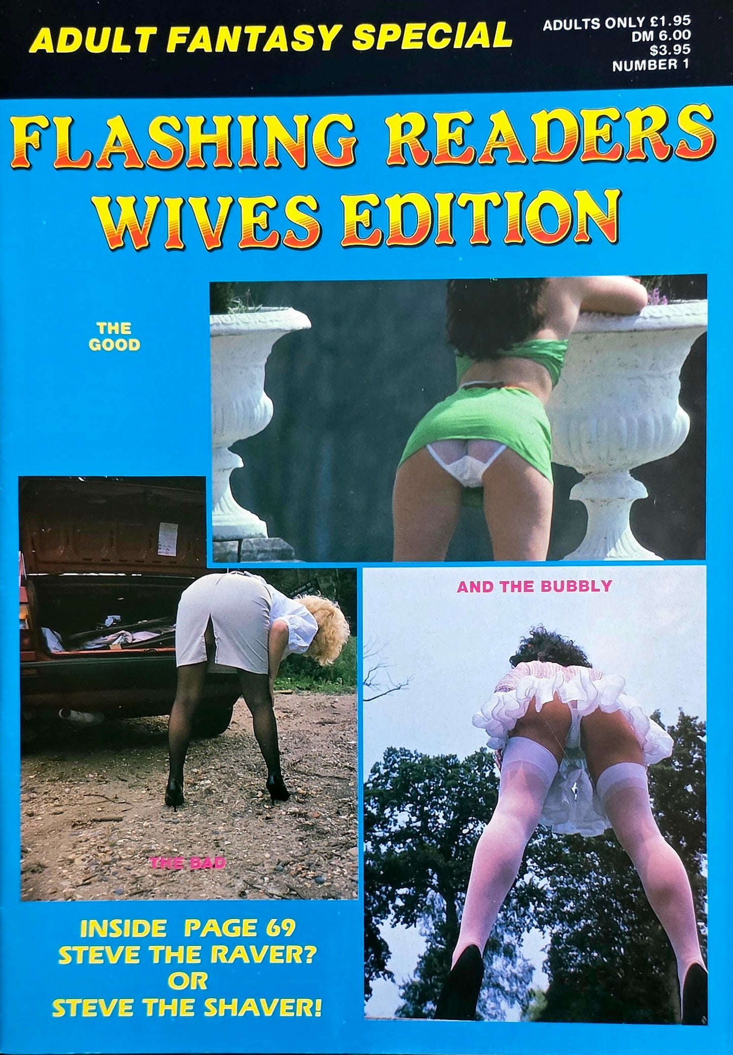 Vintage Adult Fantasy READERS WIVES FLASHING SPECIAL 1 Excellent condition- Men's Adult Glamour